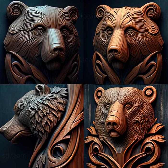 3D model Bear (STL)